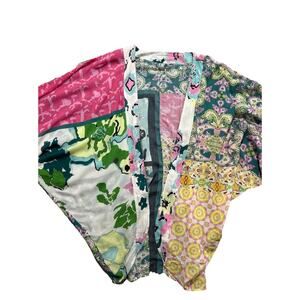 Anthropologie Kimono Multicolored Mixed Print Patchwork Kimono One Size